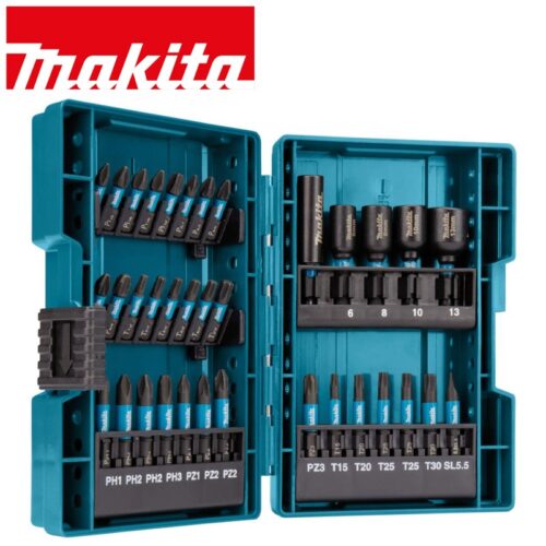 Комплект битове и вложки / Makita B-66880 / 35 бр. 1