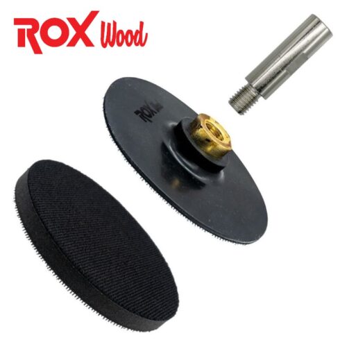 Комплект гъвкави велкро шлифовъчни подложки 115 mm (3 части) / ROX 153ROX0181 / 2