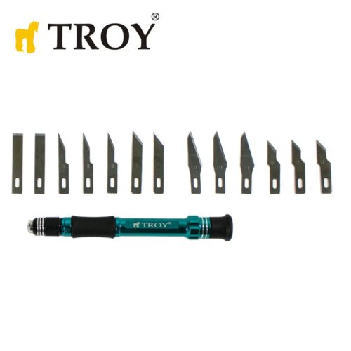 Комплект листови ножове 14 части / Troy 21604 / 1