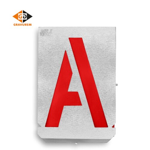Комплект метални шаблони 150 мм, Букви A-Z / Gravurem 7001500B / 2