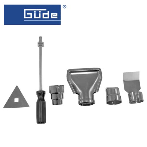 Комплект накрайници / дюзи за пистолет за горещ въздух / GUDE 58220 / 1