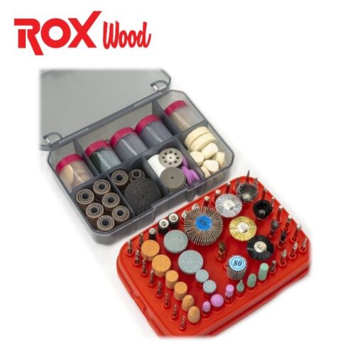 Комплект накрайници за шлайфане, гравиране и пробиване / ROX 153ROX0097 / 2
