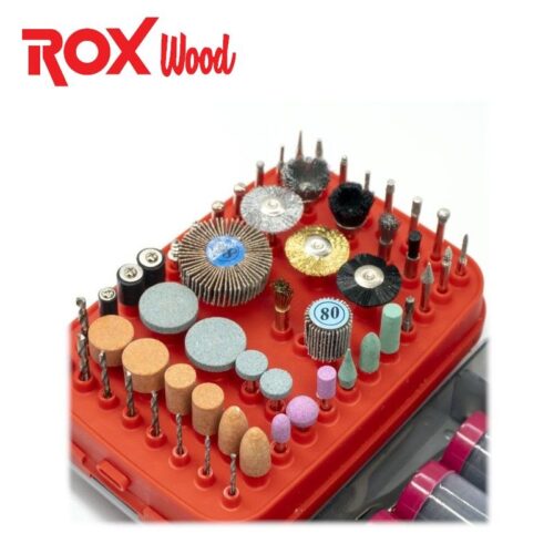 Комплект накрайници за шлайфане, гравиране и пробиване / ROX 153ROX0097 / 4