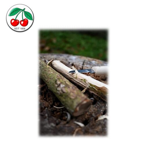 Комплект ножове за дърворезба в кожен калъф 3 броя / Kirschen 3307000 / 7