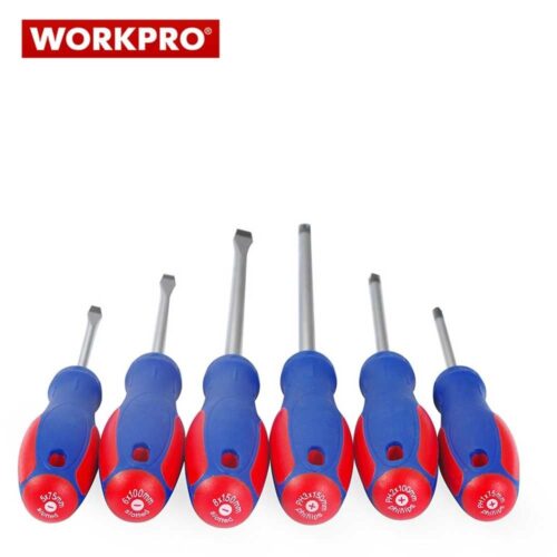 Комплект отвертки 56 части / Workpro W009013 / 2