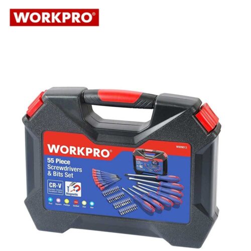 Комплект отвертки 56 части / Workpro W009013 / 5