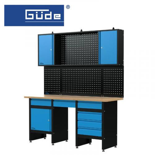 Комплект работна маса със стенен шкаф GUDE GW 6/1 XL / 40497 / 2