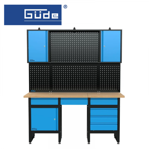 Комплект работна маса със стенен шкаф GUDE GW 6/1 XL / 40497 / 1