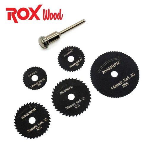 Комплект режещи дискове за гравир 6 части / ROX 153ROX0088 / 2