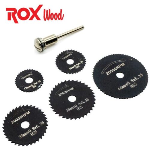 Комплект режещи дискове за гравир 6 части / ROX 153ROX0088 / 1
