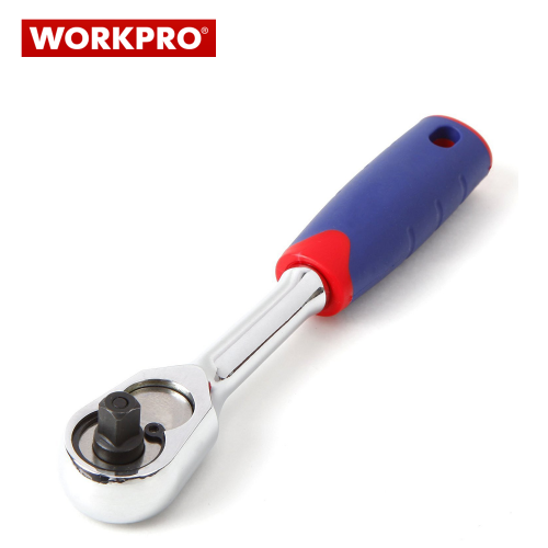 Комплект тресчотка с вложки 1/4“ 14 части / Workpro W003022 / 2