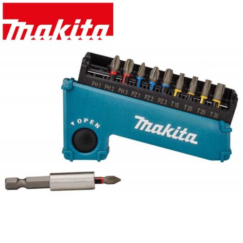 Комплект ударни битове 1/4“ шестостенни опашки / Торсионни битове / Makita E-03567 / 11 бр. 3