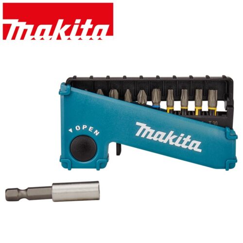 Комплект ударни битове 1/4“ шестостенни опашки / Торсионни битове / Makita E-03567 / 11 бр. 1