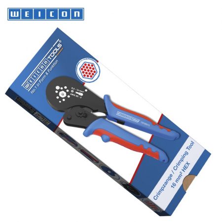 Кримперни клещи за кабелни обувки 16 мм2 / WEICON 10100513 / HEX 20 WAG - 5 AWG - Image 3