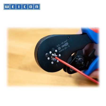 Кримперни клещи за кабелни обувки 16 мм2 / WEICON 10100513 / HEX 20 WAG - 5 AWG - Image 6