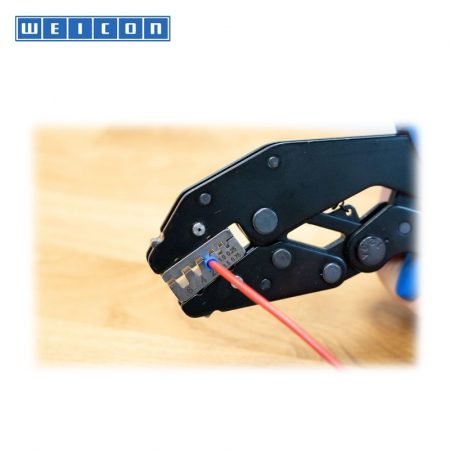 Кримперни клещи за кабелни обувки и клеми 22/24/14 - 10 AWG / WEICON 10100516 / 0.25 - 6 мм2 - Image 6