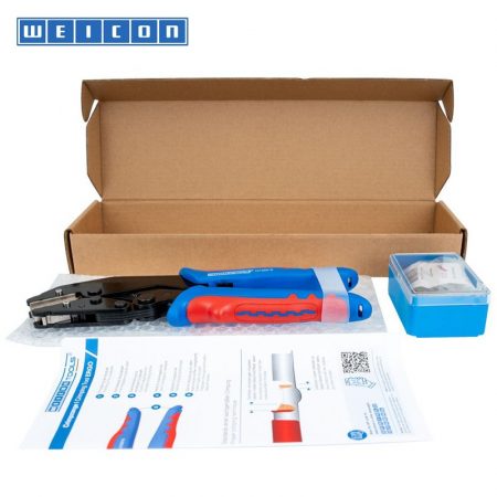 Кримперни клещи за кабелни обувки и клеми 22/24/14 - 10 AWG / WEICON 10100516 / 0.25 - 6 мм2 - Image 8