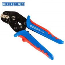 Кримперни клещи за кабелни обувки и клеми 24/14 - 10 AWG / WEICON 10100515 / 0.25 - 6 мм2