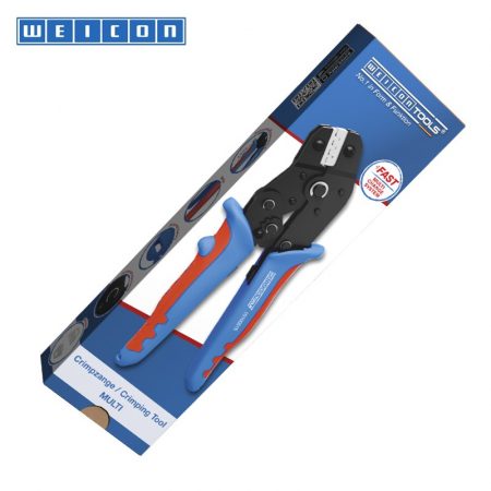 Кримперни клещи за кабелни обувки и клеми 24/14 - 10 AWG / WEICON 10100515 / 0.25 - 6 мм2 - Image 4