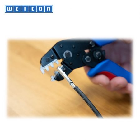 Кримперни клещи за кабелни обувки и клеми 24/14 - 10 AWG / WEICON 10100515 / 0.25 - 6 мм2 - Image 5