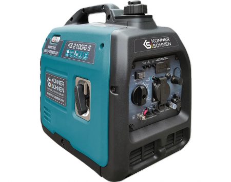 Тих Инверторен генератор за ток на 2000W Газ/бензин / KS 2100iG S / - Image 12