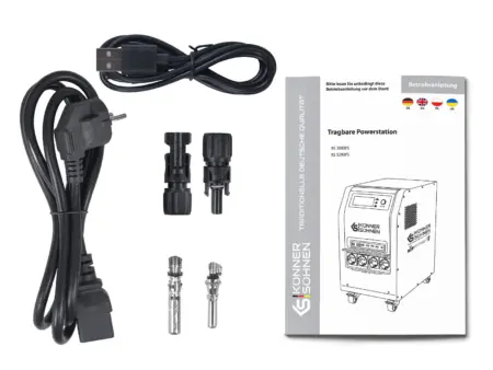 Портативна енергийна станция 3kW, 3200Wh, Konner & Sohnen KS 3000PS - Image 21
