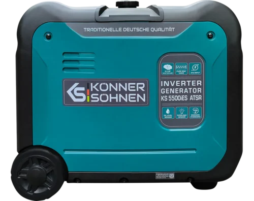 Тих инверторен генератор на бензин 5500W / KS 5500iE S ATSR / 12
