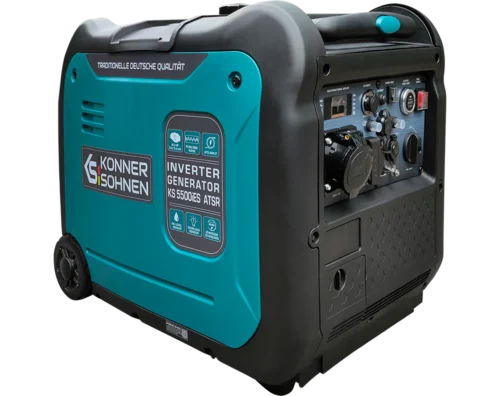 Тих инверторен генератор на бензин 5500W / KS 5500iE S ATSR / 10