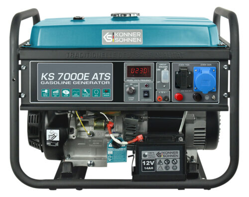 Бензинов генератор, 5500W / KS 7000E ATS / 1