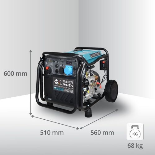 Инверторен генератор 8500W с възможност за ATS / KS 8100iE ATSR / 4