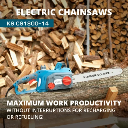 Електрически верижен трион KS CS1800-14 2