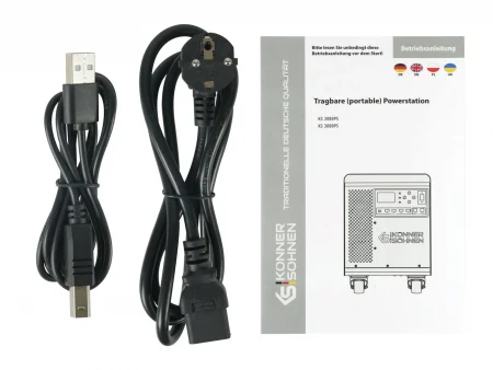 Портативна енергийна станция 2kW, 1792Wh, Konner & Sohnen KS 2000PS 9