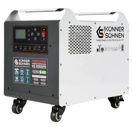 Портативна енергийна станция 2kW, 1792Wh, Konner & Sohnen KS 2000PS 1