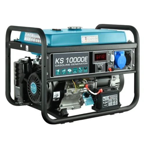 Бензинов Генератор за ток с електрически стартер и AVR, 8kW, 230V / KS 10000E / 2