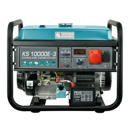 Трифазен Бензинов Генератор за ток с AVR 8000W / KS 10000E-3 / 2