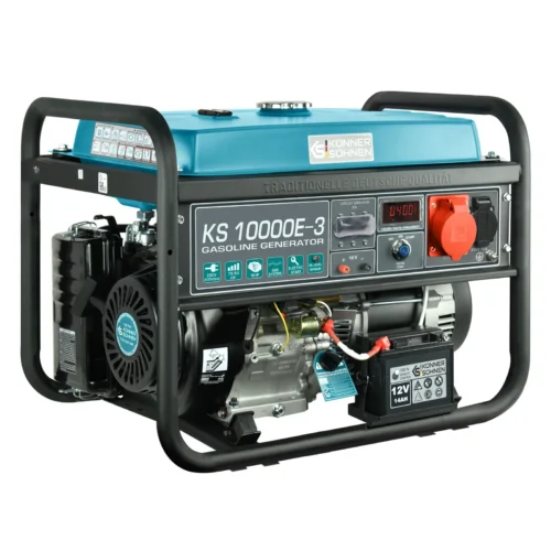 Трифазен Бензинов Генератор за ток с AVR 8000W / KS 10000E-3 / 1