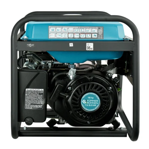 Бензинов Генератор за ток с електрически стартер и AVR, 8kW, 230V / KS 10000E / 7