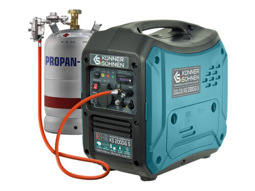 Инвертовен Генератор за ток на газ/бензин 2000W / KS 2000iG S / 1