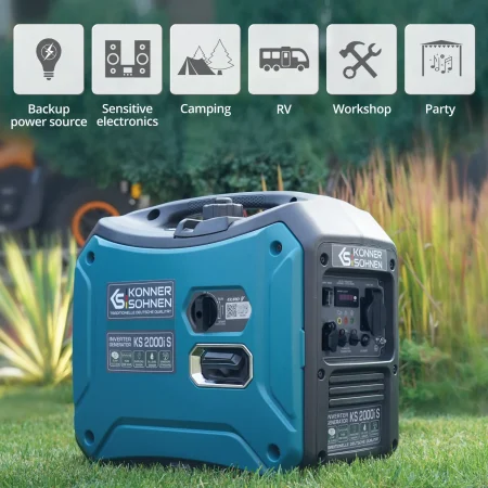 Инверторен Генератор 230V, 2kW / KS 2000i S / - Image 7