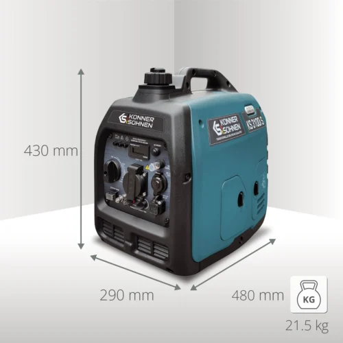 Тих Бензинов Инверторен генератор за ток 3100 W / KS 3100i S / 4