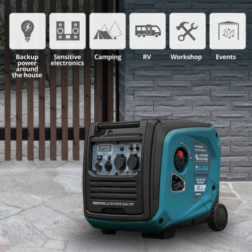Тих Инверторен бензинов Генератор 4000W / KS 4000iE S / 6