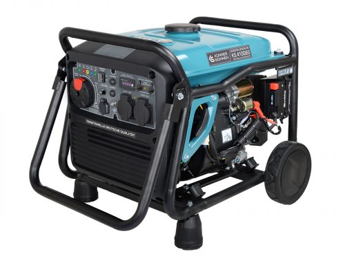 Инверторен генератор на газ/бензин 4000W, 230V - 3.6A - монофазен / KS 4100iE G / 19