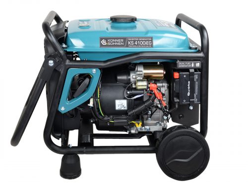 Инверторен генератор на газ/бензин 4000W, 230V - 3.6A - монофазен / KS 4100iE G / 18