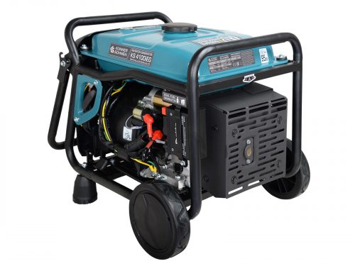 Инверторен генератор на газ/бензин 4000W, 230V - 3.6A - монофазен / KS 4100iE G / 17