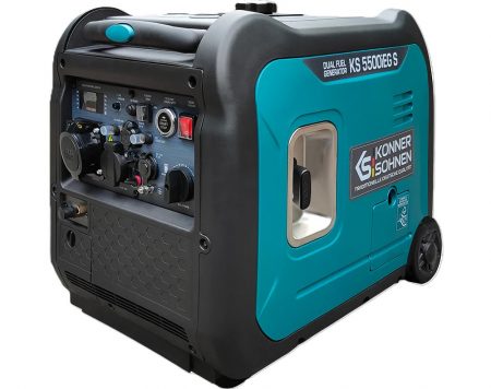 Инверторен генератор за ток на газ/бензин 5500W / KS 5500iEG S / - Image 11