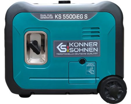 Инверторен генератор за ток на газ/бензин 5500W / KS 5500iEG S / - Image 13