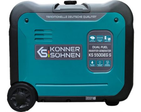 Инверторен генератор за ток на газ/бензин 5500W / KS 5500iEG S / - Image 14