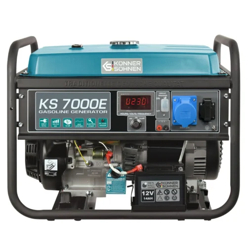 Бензинов Генератор за ток, 5500W, AVR / KS 7000E / 1