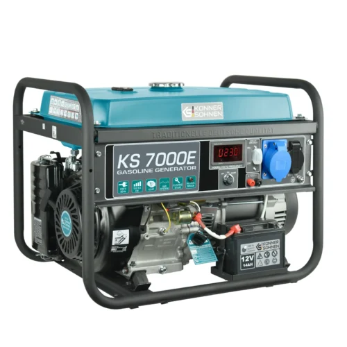 Бензинов Генератор за ток, 5500W, AVR / KS 7000E / 10