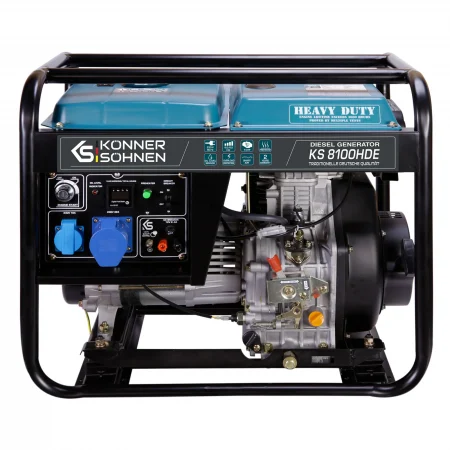 Дизелов генератор за ток с AVR, 6 kW / KS 8100HDE / - Image 1